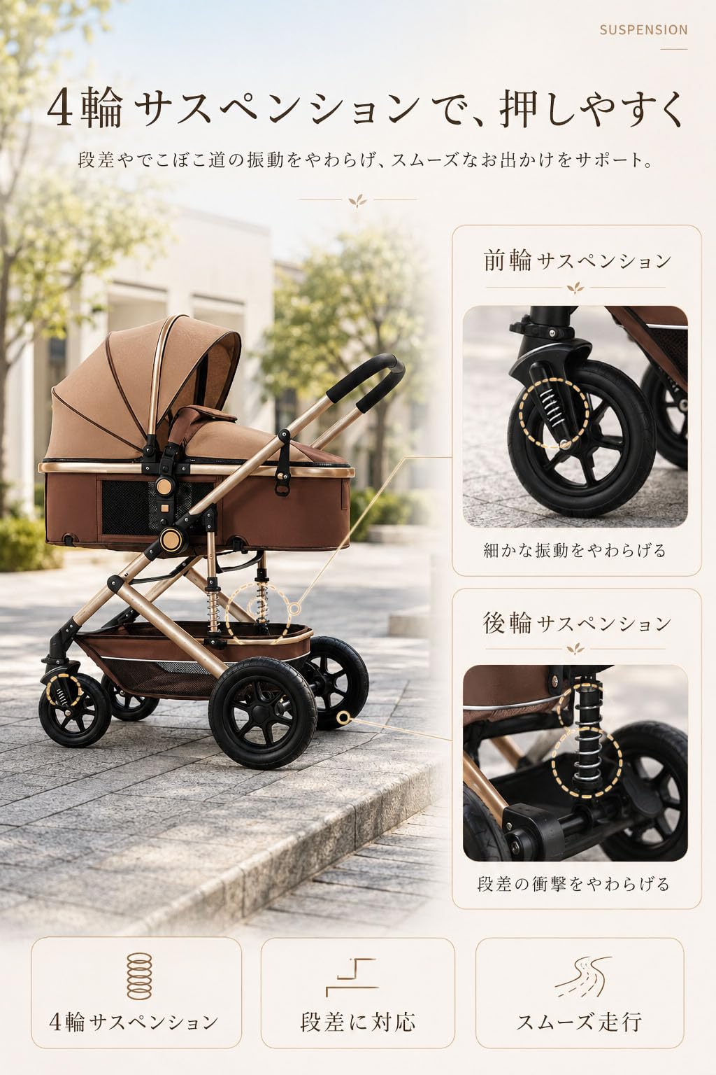 Amazon.co.jp: ZOOBLY ベビーカー a型 b型 両対面 多機能 折りたたみ